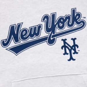 ALD - New York Mets Logo White Hoodie