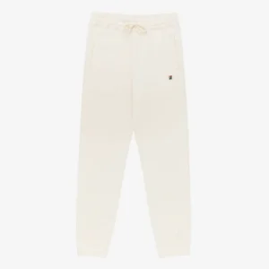 Cream Crest Sweatpants